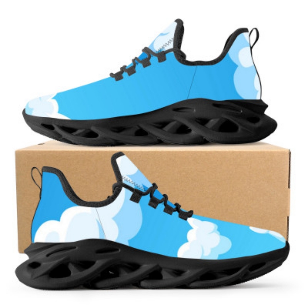 Designer mens sneakers. By Alexander The designer. They are cloudy sneakers.